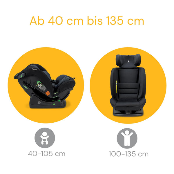 Osann Huddle 2 i-Size Nero ohne Isofix