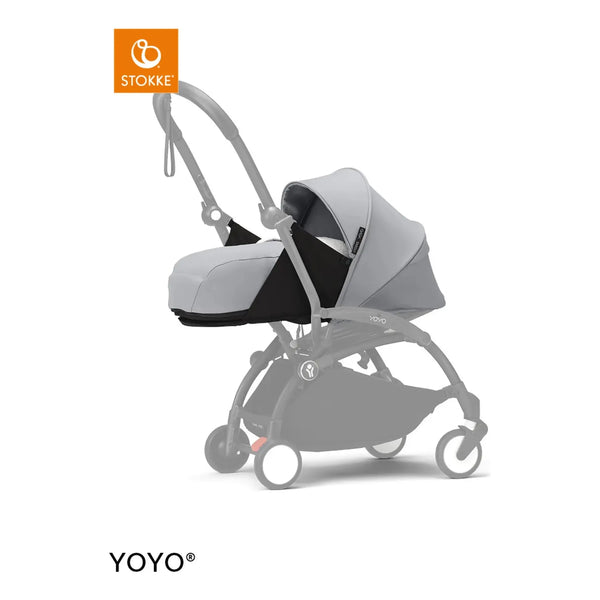 Stokke® YOYO³ Black / Stone + Stokke Newborn Pack 0+ Stone