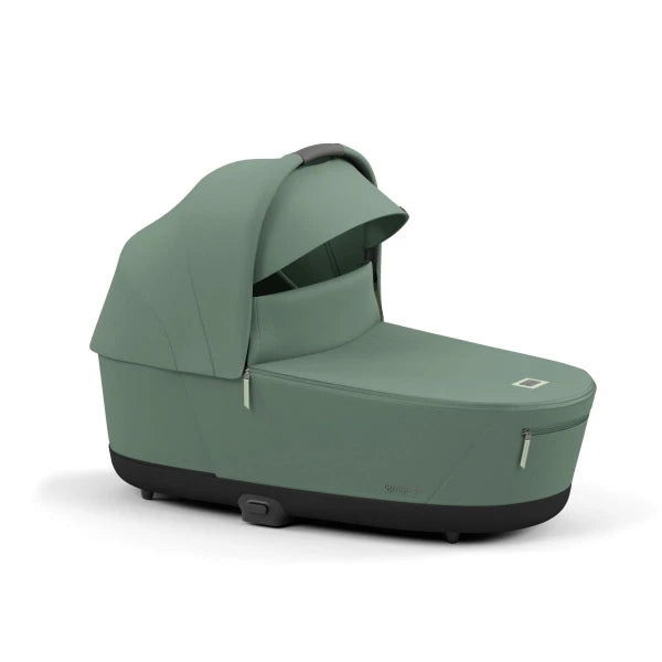 Cybex Priam Set Gestell (Rosegold) /Stoff (Leaf Green)