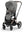 Cybex Priam Set Gestell (Rosegold) /Stoff (Mirage Grey)