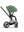 Cybex Priam Set Gestell (Rosegold) /Stoff (Leaf Green)