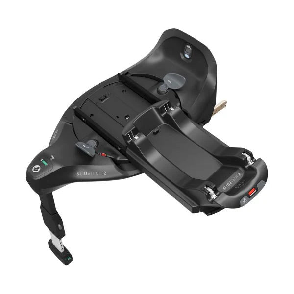 Maxi Cosi Coral Slide Pro i-Size Babyschale Onyx Black + Family Fix Slide Pro