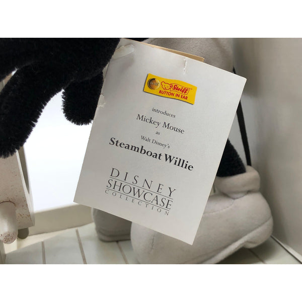 Steiff Limited Edition Disney Showcase Collection Steamboat Willie 5094/10.000