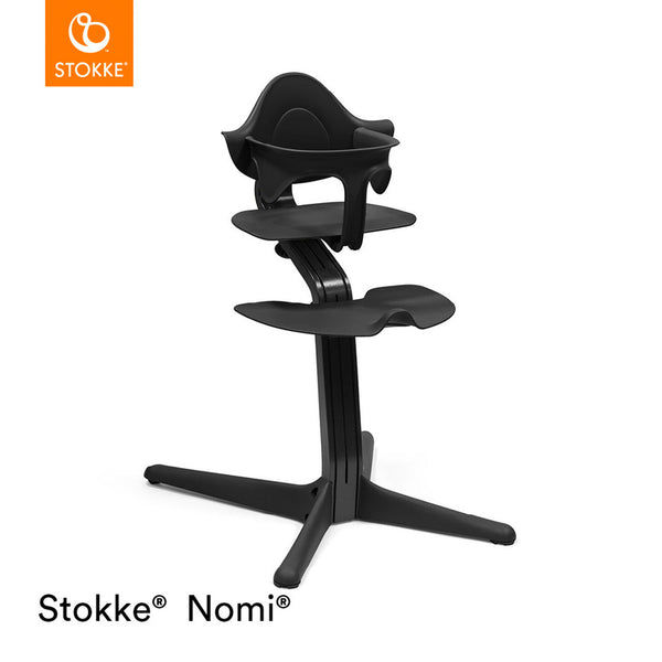 Stokke® Nomi® Stuhl Black/ Black + Babyset gratis