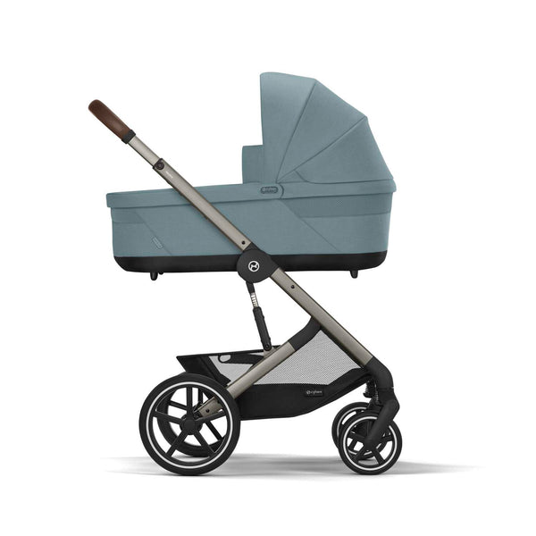 Cybex Balios S Lux Set Stormy Blue (Gestell Taupe)