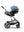 Cybex Balios S Lux Set Stormy Blue (Gestell Taupe)