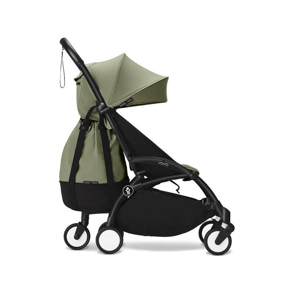 Stokke® YOYO³ Black / Aqua + Babyzen Cot Aqua