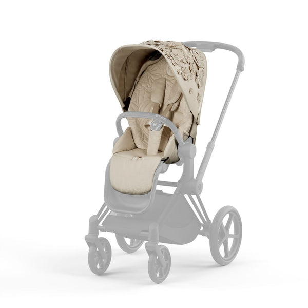 Cybex Priam Sitzpaket Simply Flowers (Nude Beige)