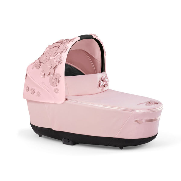 Cybex Priam Lux Carry Cot Simply Flowers (Pale Blush)