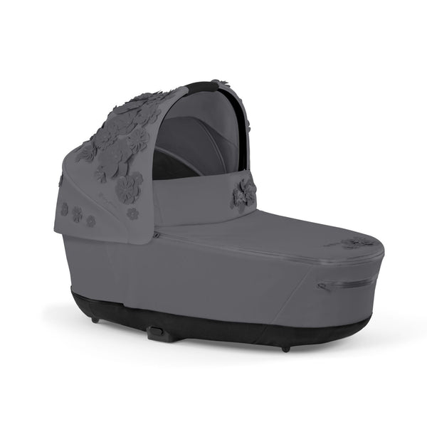 Cybex Priam Lux Carry Cot Simply Flowers (Dream Grey)