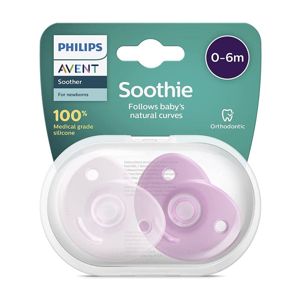 Philips Avent Soothie 0-6m Rosa