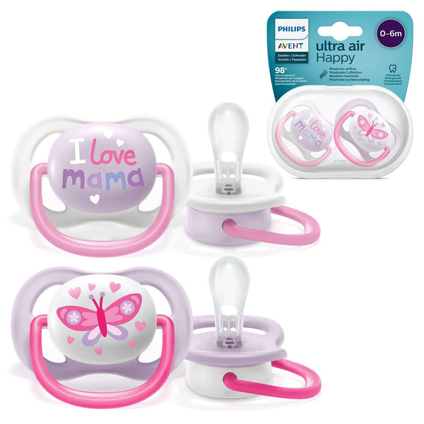 Philips Avent Schnuller Ultra Air Happy 0-6m