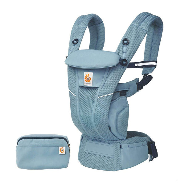 Ergo Baby Omni Breeze- Babytrage Slate Blue