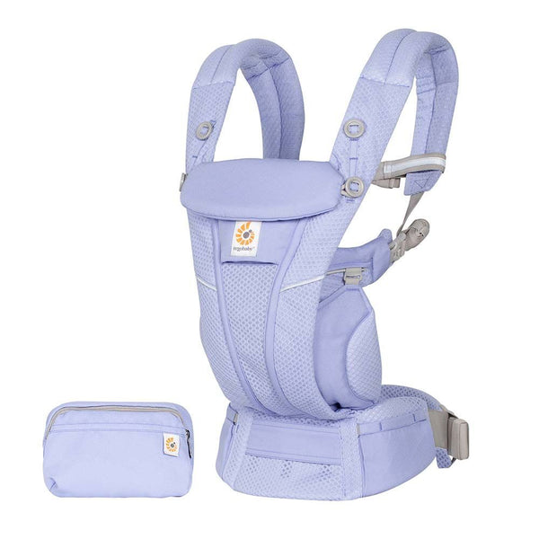 Ergo Baby Omni Breeze- Babytrage Blue Lavender