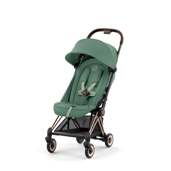 Cybex Coya Leaf Green Gestell Rosegold