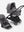 Bugaboo Dragonfly Black/Grau Meliert/Grau Meliert