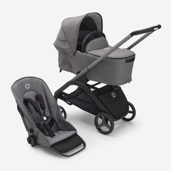 Bugaboo Dragonfly Graphite/Grau Meliert/Grau Meliert