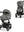 Cybex Priam Set Gestell (Matt Black) /Stoff (Mirage Grey)