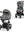 Cybex e-Priam Set Gestell (Rosegold) /Stoff (Mirage Grey)